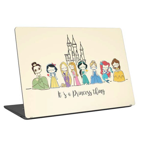Disney Princess Its A Princess Thing Art Universal Laptop 16in (13 x 9.4in) Skin